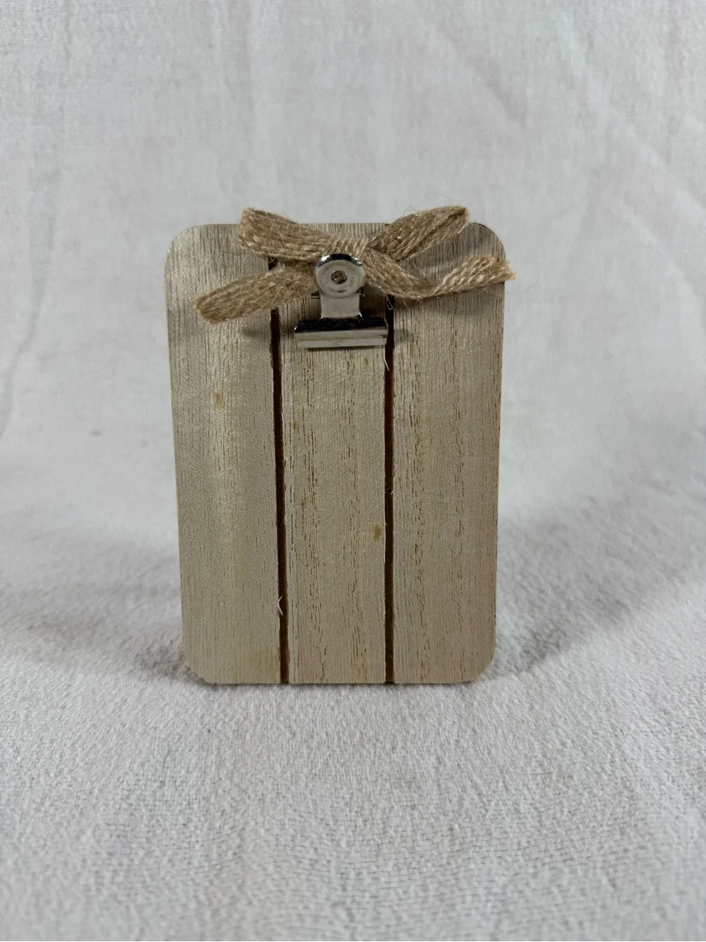 Hobby Lobby Mini Wooden Clip Board Picture Art Display Frame